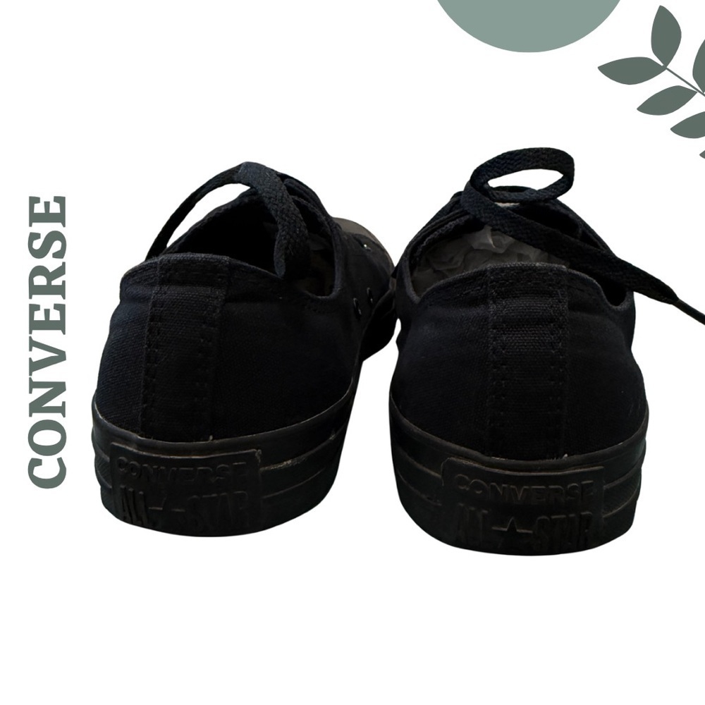 Converse All Star Black Low-Top Sneakers | Men’s 11 - Picture 6 of 10